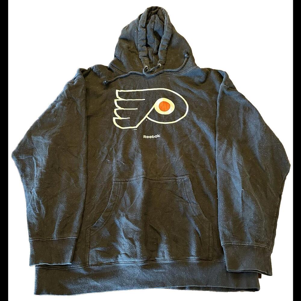 Vintage Philadelphia Flyers NHL Hooded Sweatshirt Size XL